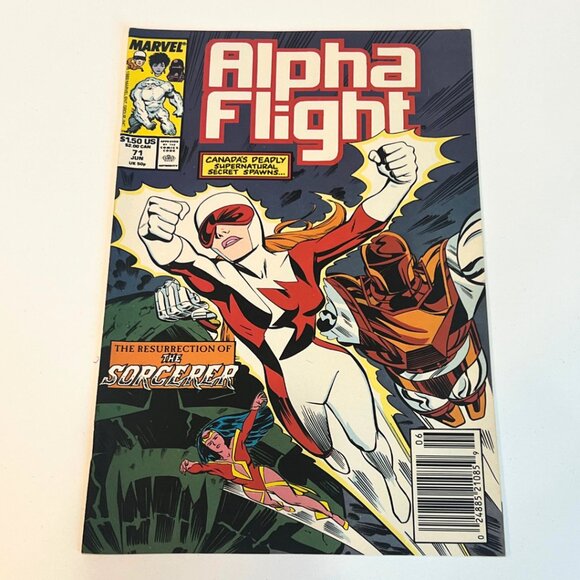 Alpha Flight #1 #2 Giant Annual Edition Plus 71 72 73 Marvel Comics 1986 87 89 - Picture 4 of 6